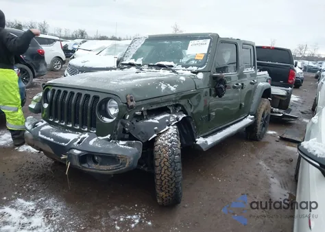 2021 Jeep Wrangler Unlimited Sahara Altitude 4X4 from USA, damaged, VIN 1C4HJXEM4MW561065
